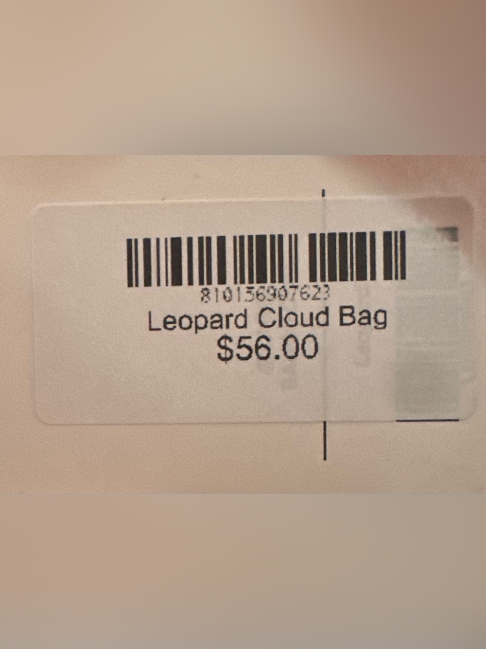 BAGGU Leopard Print Brown Tote Bag - Picture 4 of 5